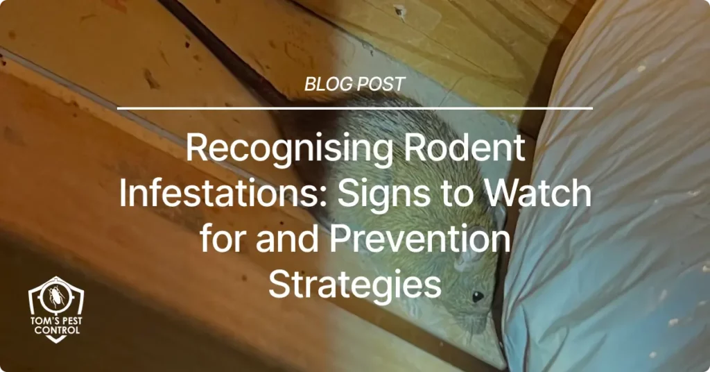 Recognising Rodent Infestations